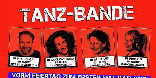 TANZ-BANDE vorm Feiertag in der B-SIDE