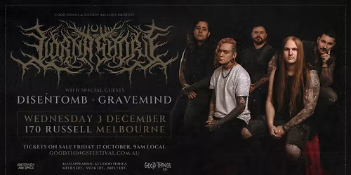 Lorna Shore \/\/ Melbourne \/\/ Good Things Sideshow \/\/ 170 Russell