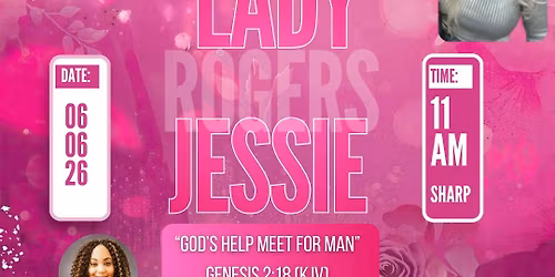 Honoring our First Lady Jessie Rogers 