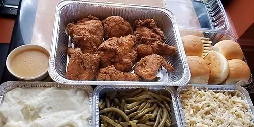 Fried Chicken Dinner Drive Thru - family and individual meals