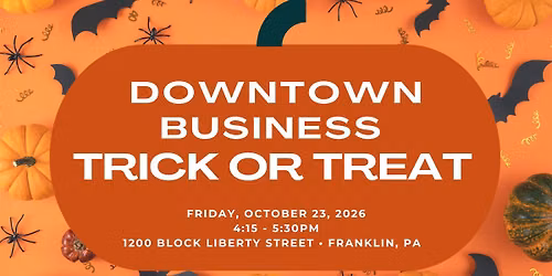 Downtown Business Trick or Treating