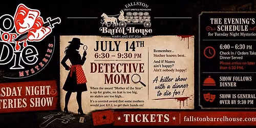 Comedy Murder Mystery Dinner