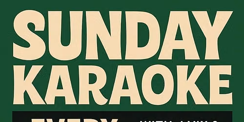 Sunday Karaoke at Oklawaha!