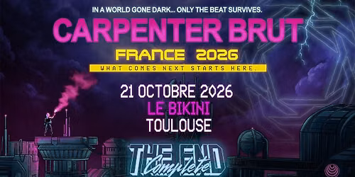 CARPENTER BRUT - Le Bikini