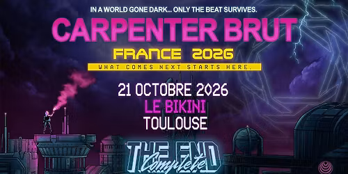 CARPENTER BRUT - Le Bikini