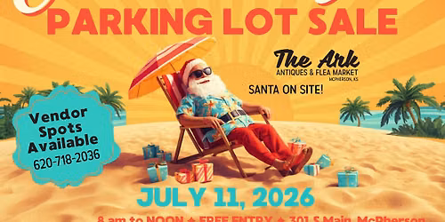 Christmas in July Parking Lot Pop- Up