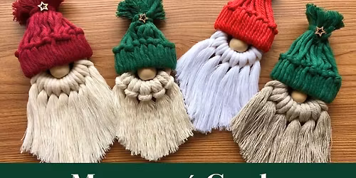 Macram\u00e9 Gonk Workshop 