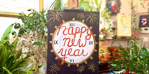 Father Time Sip and Paint