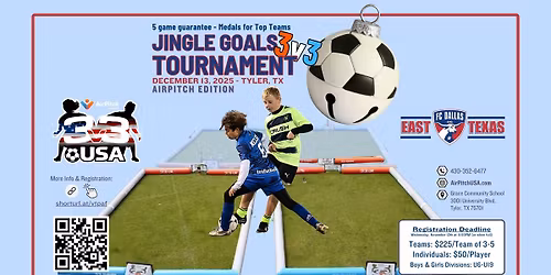 Jingle Goals 3v3 Tournament: AirPitch Edition