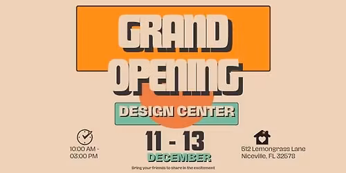 Grand Opening - Design Center