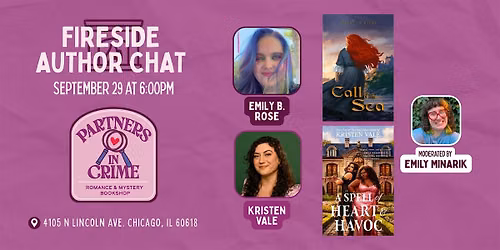 Fireside Author Chat With Emily B. Rose and Kristen Vale