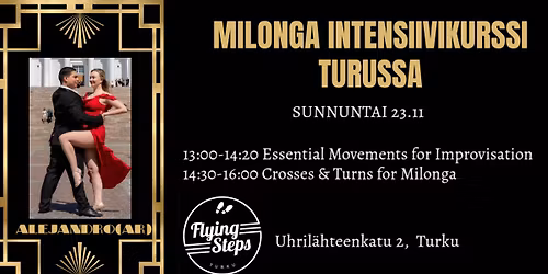 Milonga Intensiivikurssi Turussa-23\/11\/25