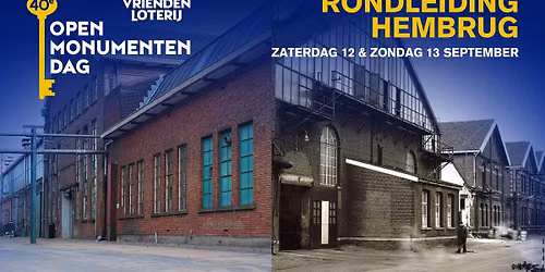 Rondleiding Hembrug (gratis) | Open Monumentendag