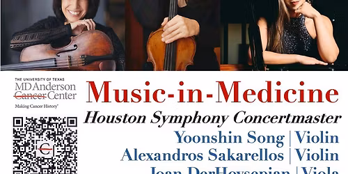 Music-in-Medicine: HSO Concertmaster Yoonshin Song and Friends