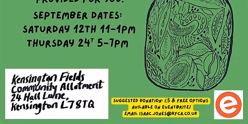 Learn how to Pickle Cucumbers at Kensington Community Allotment! II