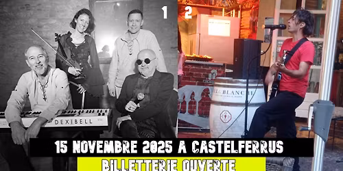 LES INTIMISTES AND INDOCHINE BY PARADIZE EN CONCERT A CASTELFERRUS