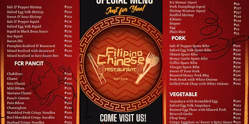 Soft Opening of Wok Up Filipino Chinese Restaurant