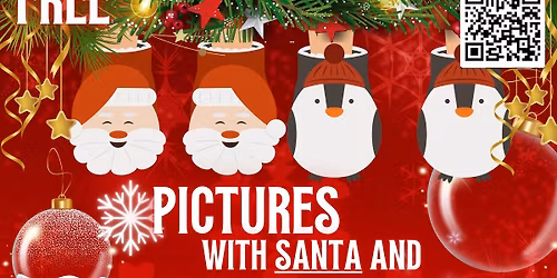 Pictures with Santa and Holiday Pajama Party