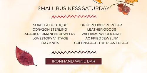 Holiday Market - Small Business Saturday