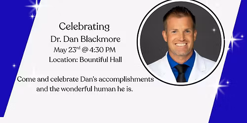We\u2019re Celebrating Dr. Dan Blackmore (yes\u2026 DOCTOR \ud83d\ude2d\ud83c\udf93)