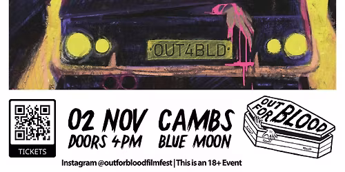 Out For Blood Queer Horror Film Festival 2025 - CAMBRIDGE