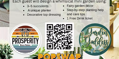 Fairy Succulent Gardens at Prosperity Brewers