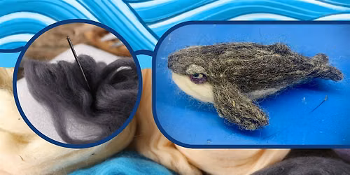 Needle Felting Whales