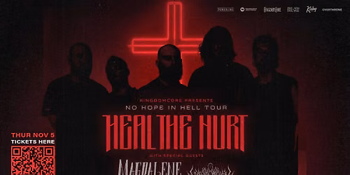 Heal the Hurt: No Hope in Hell Tour, live in West Chicago at The WC Social Club!