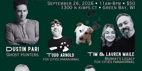 Pawtographs Packerland Paranormal Conference