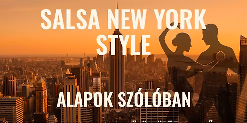 New York salsa 4 alkalmas kurzus - alapok sz\u00f3l\u00f3ban