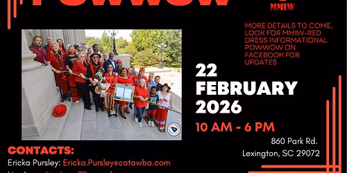 MMIW-Red Dress Informational Powwow