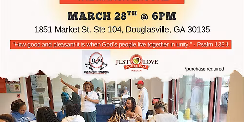 Bible & Brew - March Encore Event