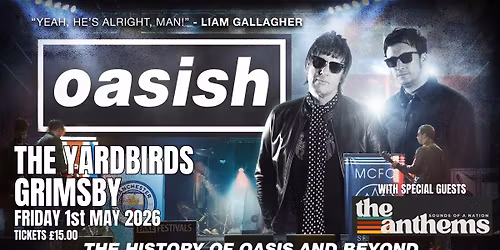 OASISH supported by The Anthems 