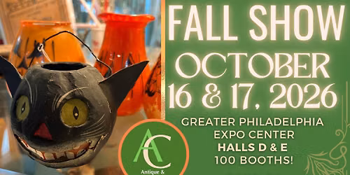 Antique & Collector Fair - Fall 2026 Show