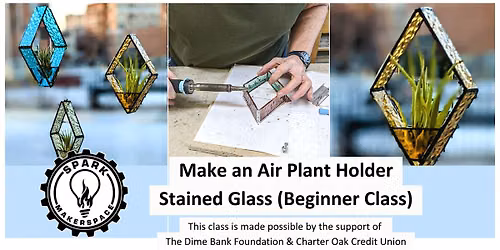 Make a Stained Glass Air Plant Holder