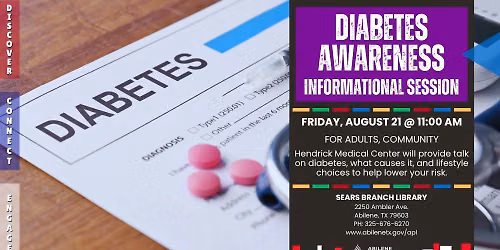 Diabetes Awareness (Sears Branch)