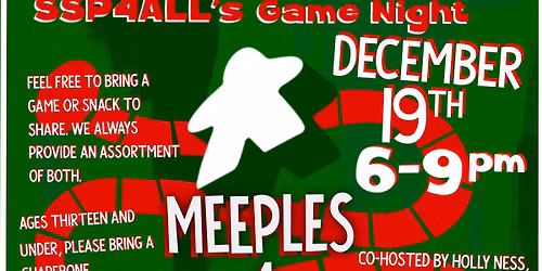 Meeples 4 All Peoples - SSP4ALL Game Night