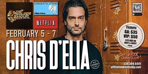 Comedian Chris D'Elia Live in Naples, Florida!