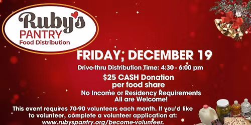 Ramsey Ruby's Pantry Food Distribution