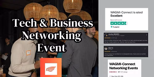 Tech & Business Networking Event NYC: WAGMI-Connect