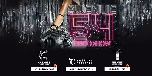 AVENUE 54 | Th\u00e9\u00e2tre Capitole