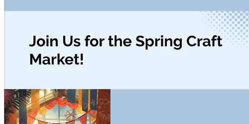 Craft Bake Vendor Market