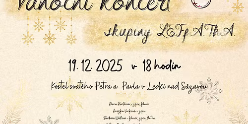 V\u00e1no\u010dn\u00ed koncert skupiny LE.FfA.ThA.