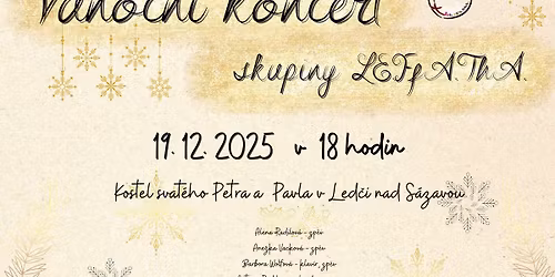 V\u00e1no\u010dn\u00ed koncert skupiny LE.FfA.ThA.