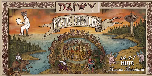 DZIWY \u00d7 MYSTIC CREATURES: Marcus Meinhardt, KLIMAT, Zuzka, Klaudia