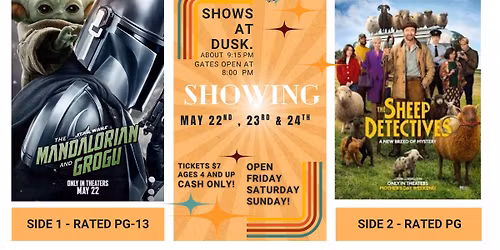 May 22nd, 23rd, and 24th