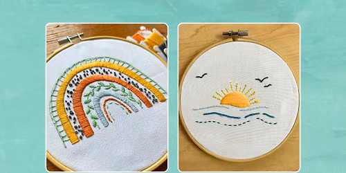 Community Arts Lab: Intro to Embroidery Stitching