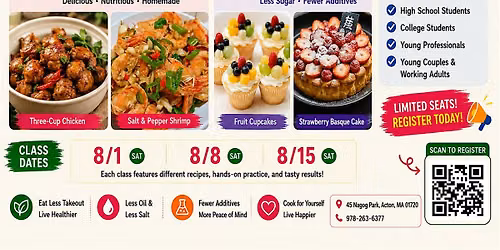Healthy Chinese Cooking & Baking Masterclass