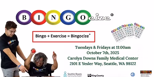 Bingo + Exercise= Bingocize Workshop