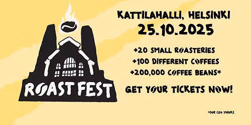 ROAST FEST - Paahtimot kyl\u00e4ss\u00e4!